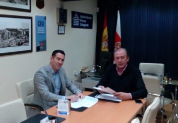 Firma convenio entre Murprotec y CAF Almería