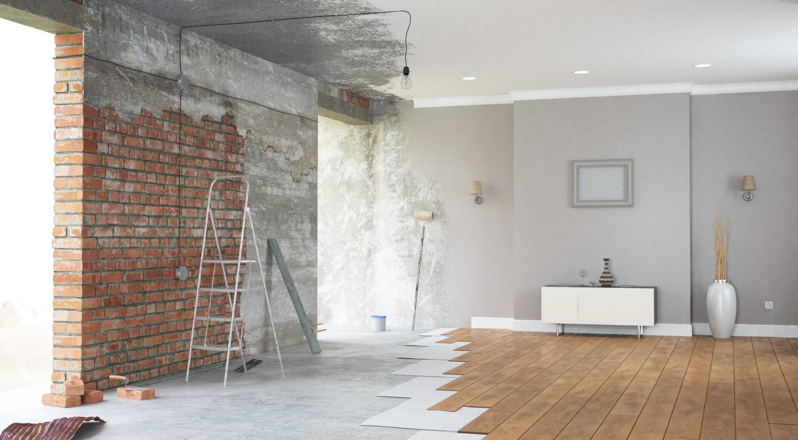 Tratamiento de humedades en pared con eflorescencias y pintura descascarillada - Murprotec