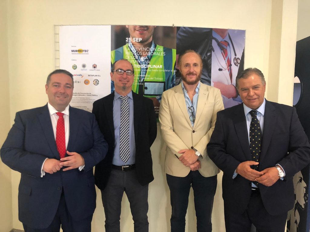Equipo Murprotec humedades con Bartolomé Beltrán