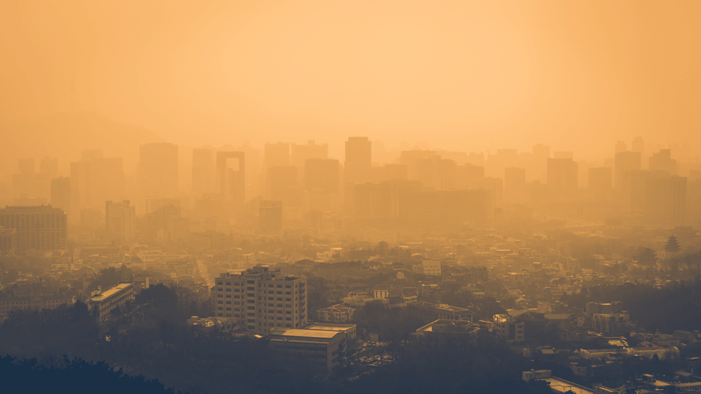 Mala calidad del aire en las ciudades