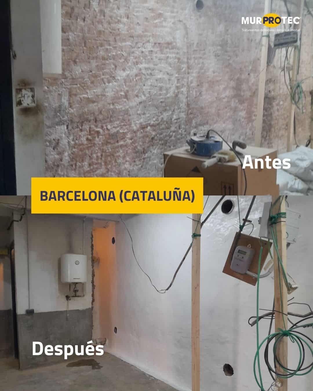 Eliminar la humedad Barcelona, Cataluña