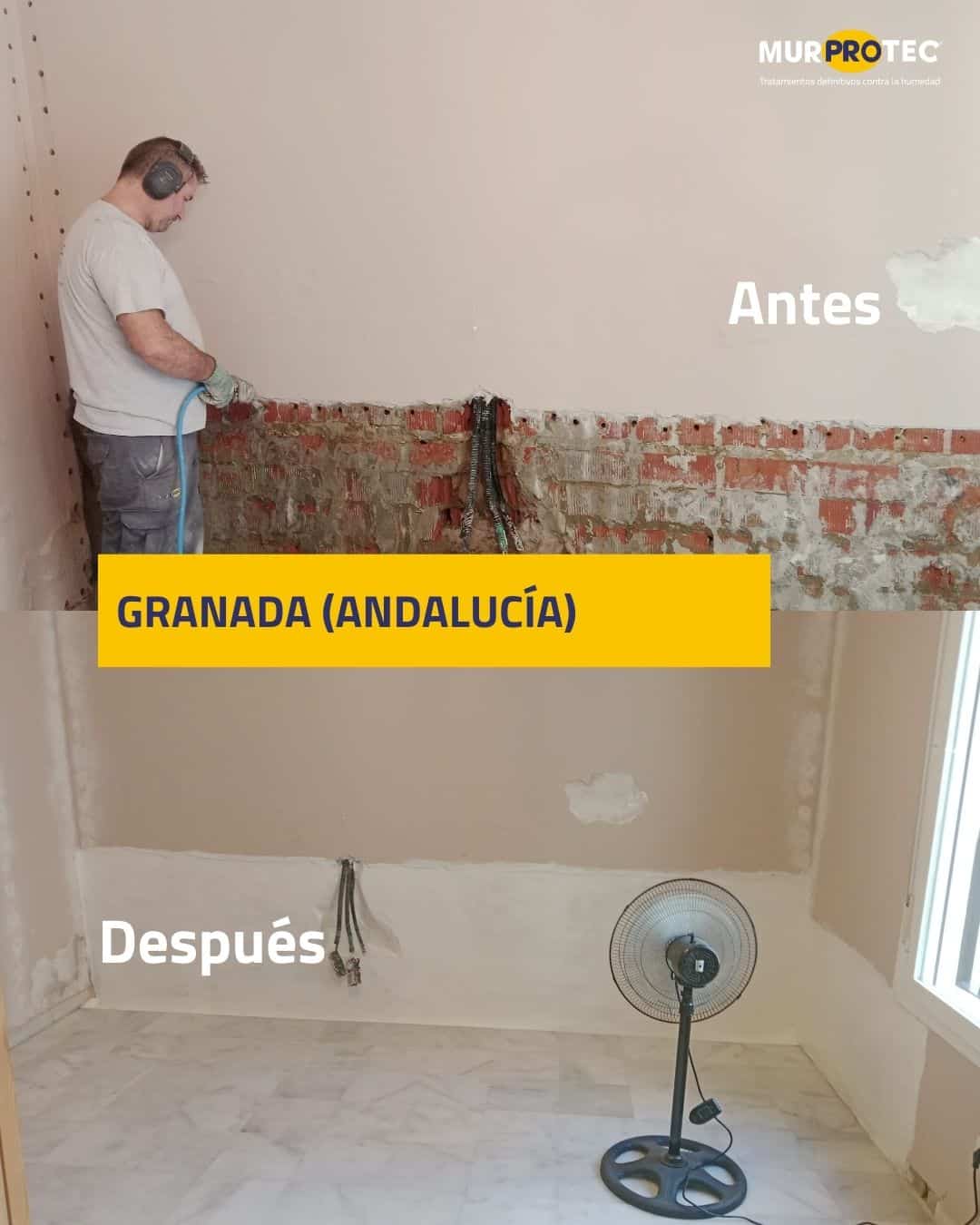 Tratamiento de humedades Granada, Andalucía