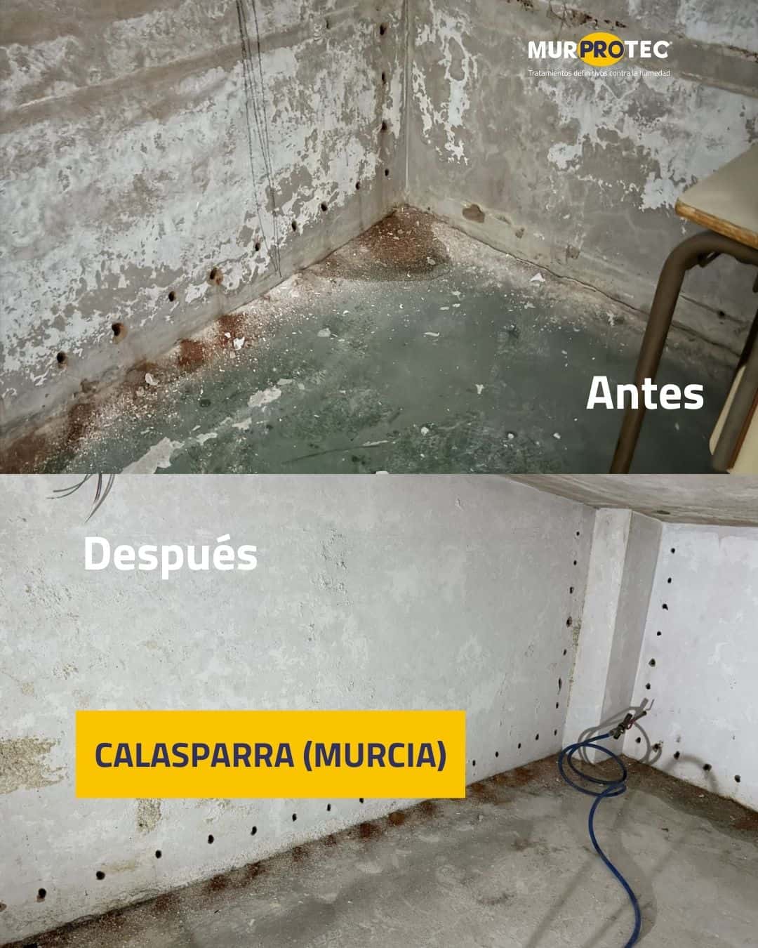 Humedad estructural Calasparra, Murcia