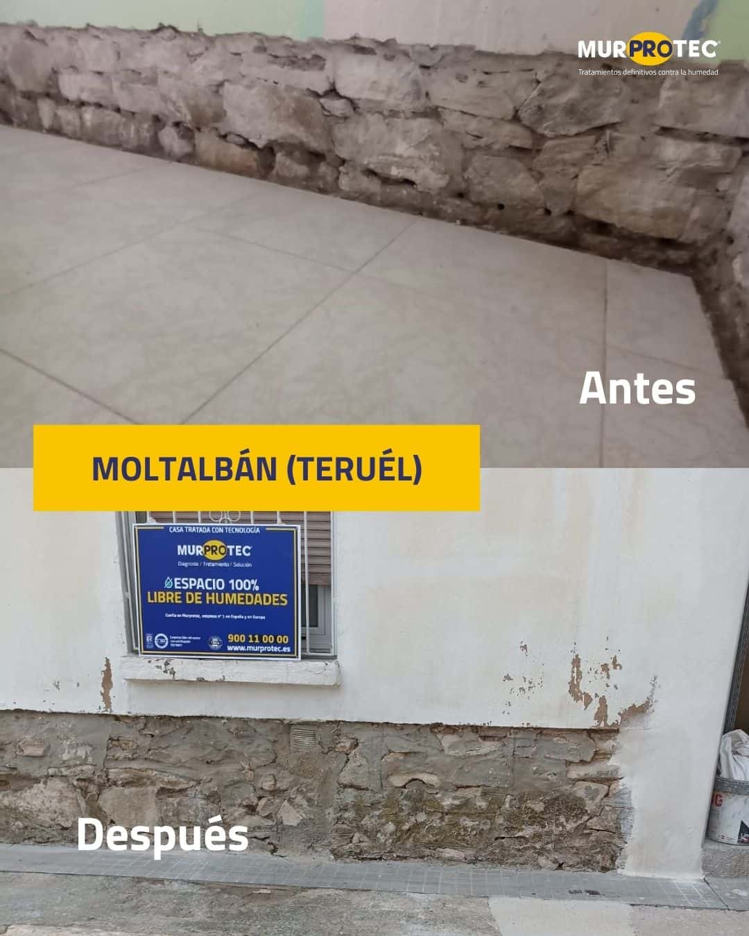 Eliminar la humedad Moltalbán, Teruel