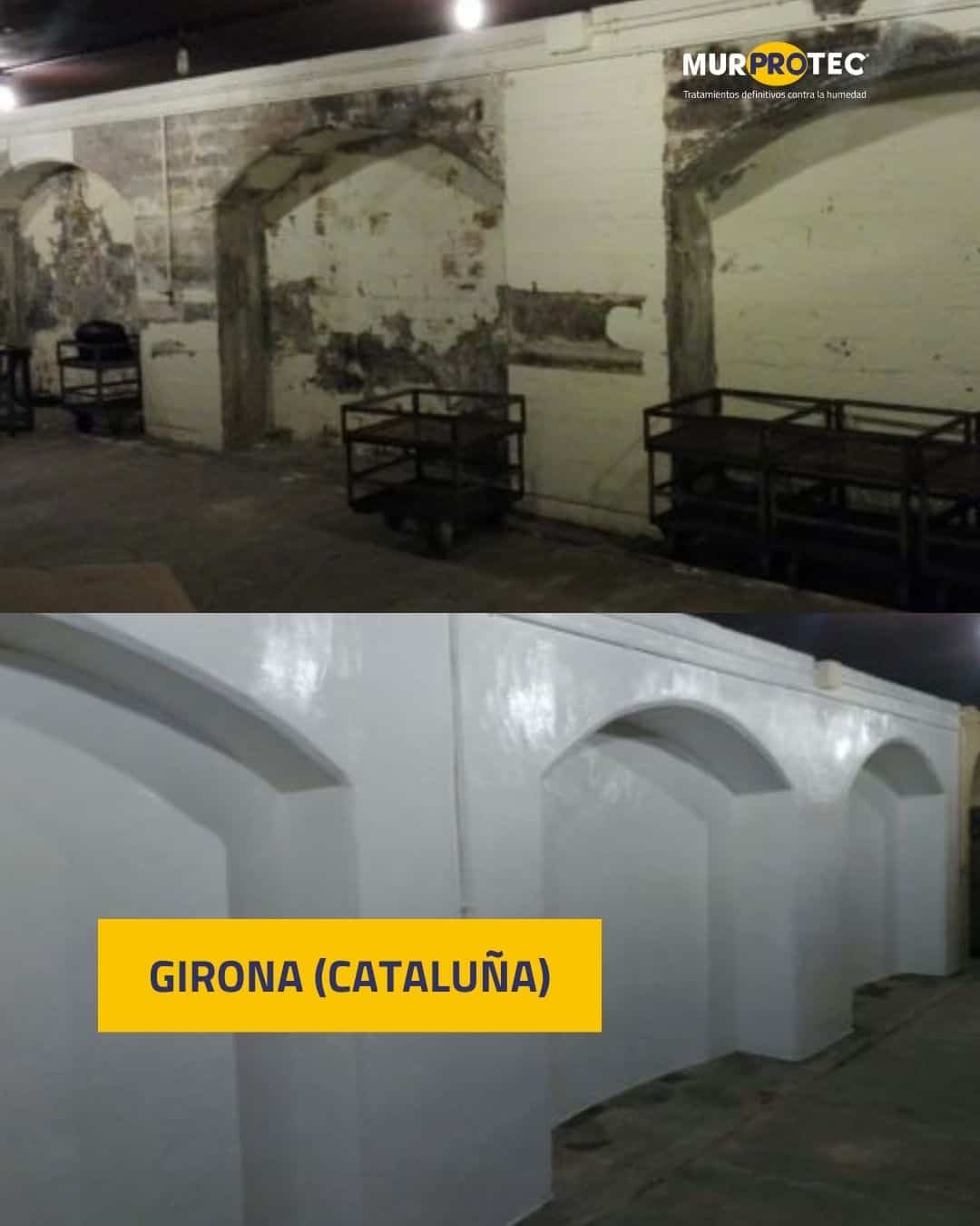 humedad Girona, Cataluña