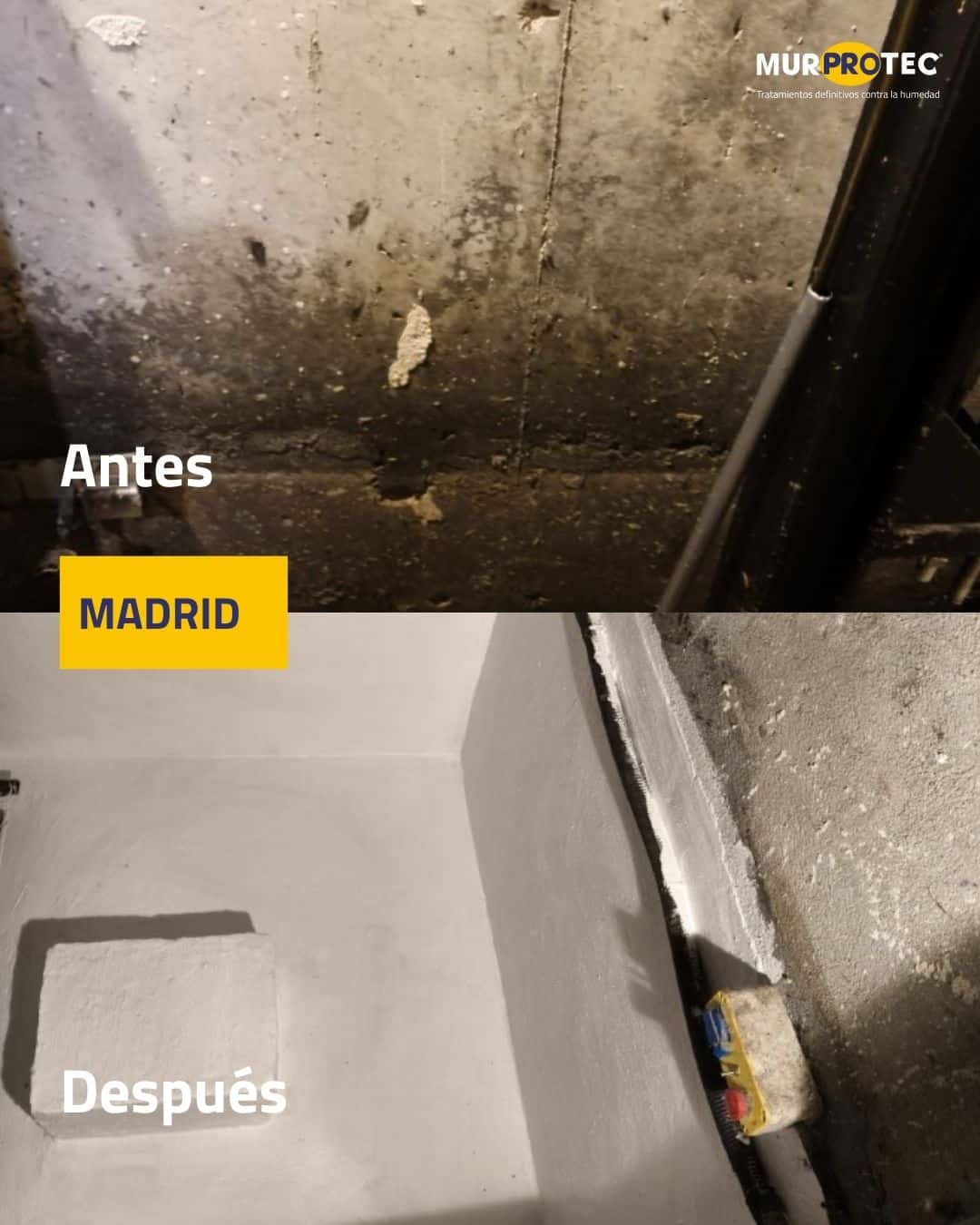solución para la humedad, Madrid