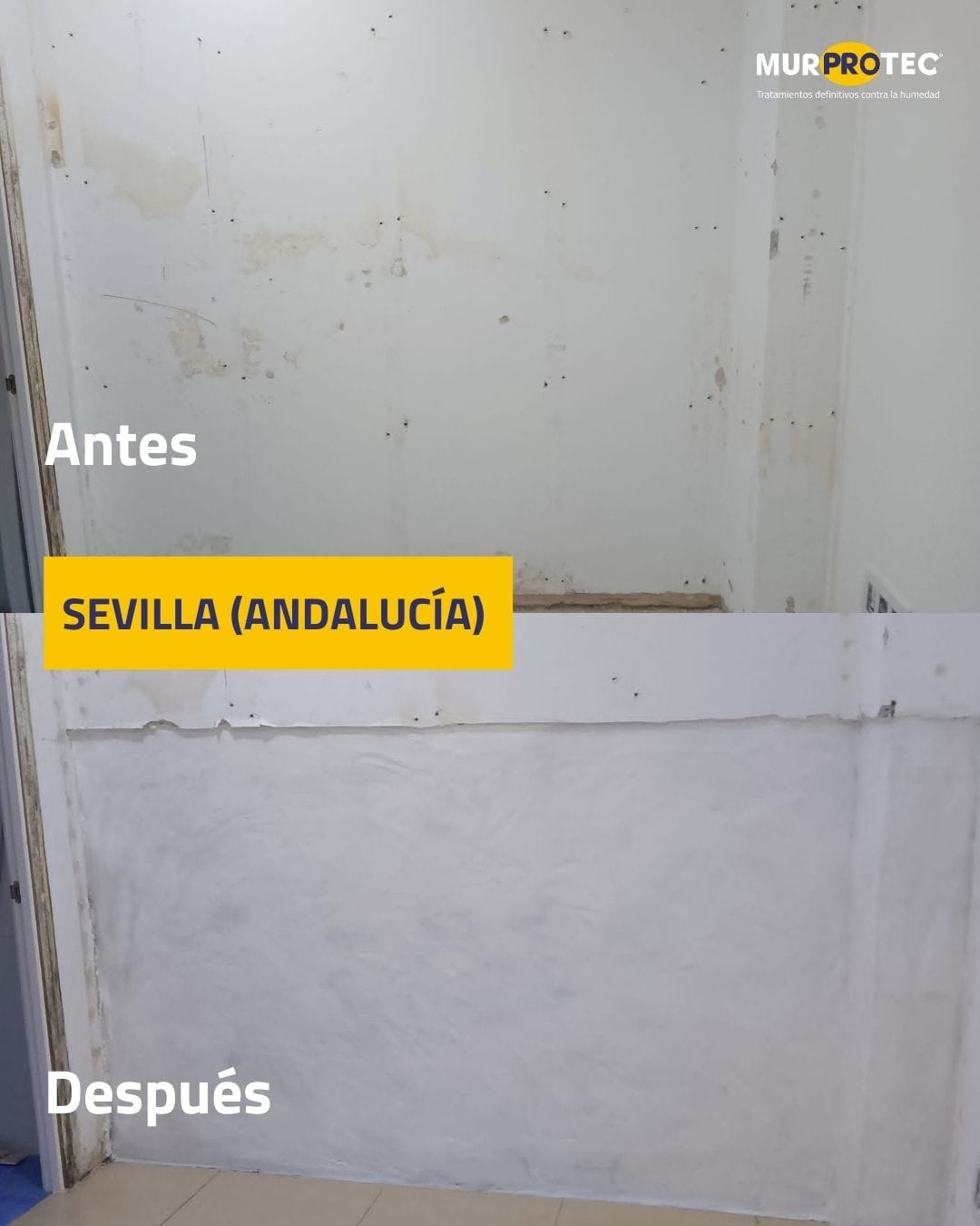 solución para la humedad, eliminar la humedad en Sevilla