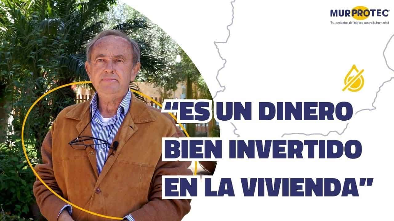 Juan Soler: el primer cliente de Levante que eliminó las humedades con Murprotec