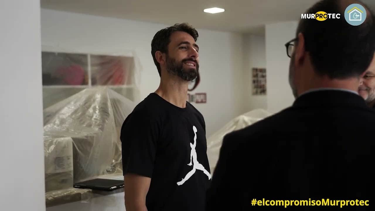 Nico Pareja confía en Murprotec para eliminar humedades