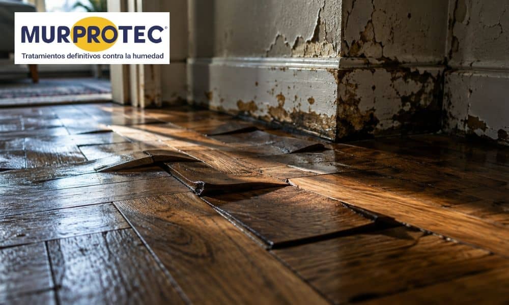Parquet levantado por humedad Causas y soluciones